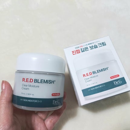 レッドブレミッシュ クリアモイスチャークリーム/Dr.G/フェイスクリームを使ったクチコミ(4枚目)