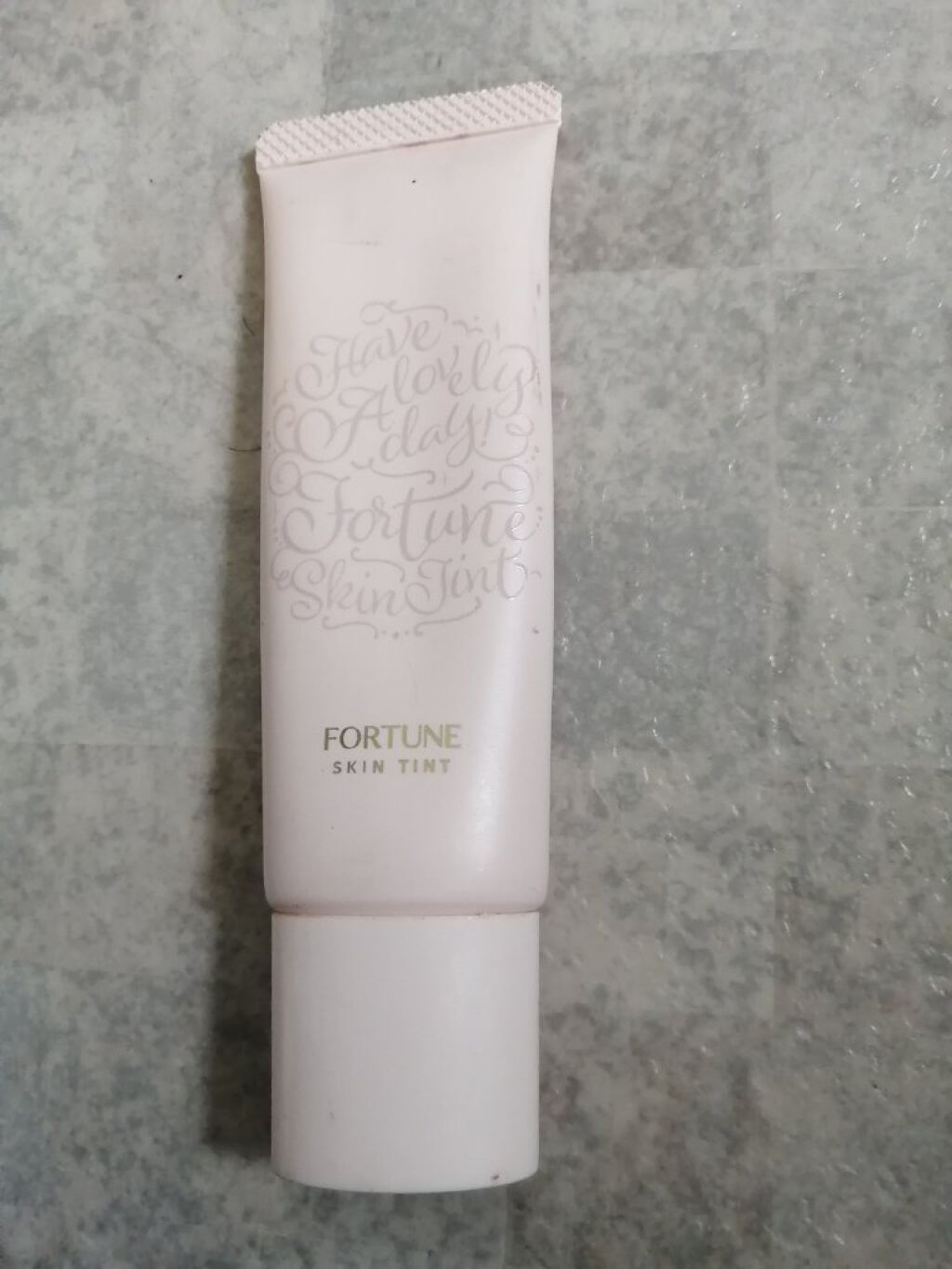 スキンティント トーンアップ プライマー 02(ピンクベージュ)/フォーチュン/化粧下地を使ったクチコミ（1枚目）