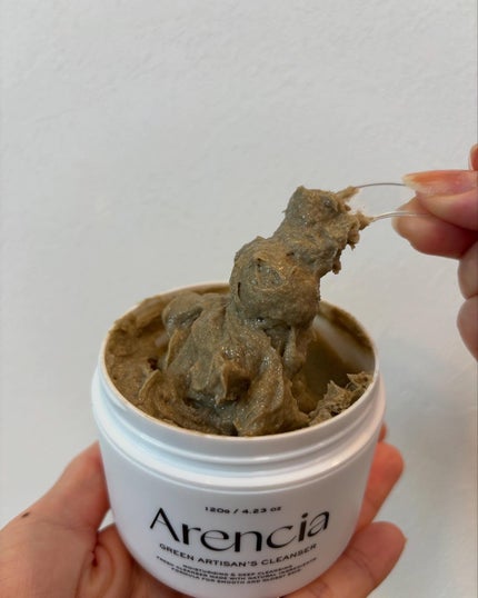 プレミアムもちソープ「グリーンアルティザン」/アレンシア/その他洗顔料を使ったクチコミ(4枚目)