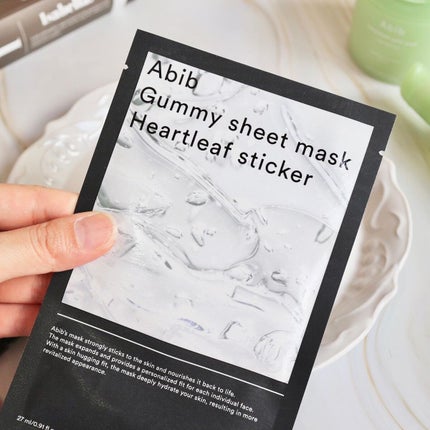 ガムシートマスクドクダミステッカー/Abib /シートマスク・パックを使ったクチコミ(2枚目)