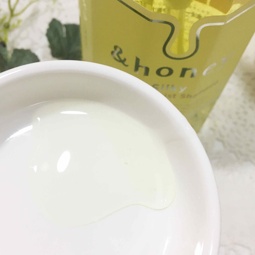シルキー スムースモイスチャー シャンプー 1.0/ヘアトリートメント 2.0/&honey/市販シャンプーを使ったクチコミ(3枚目)