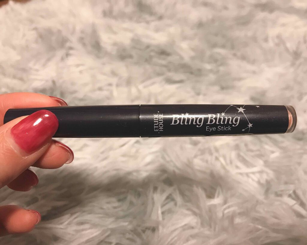 キラキラ アイシャドウ/ETUDE/スティックアイシャドウを使ったクチコミ(1枚目)