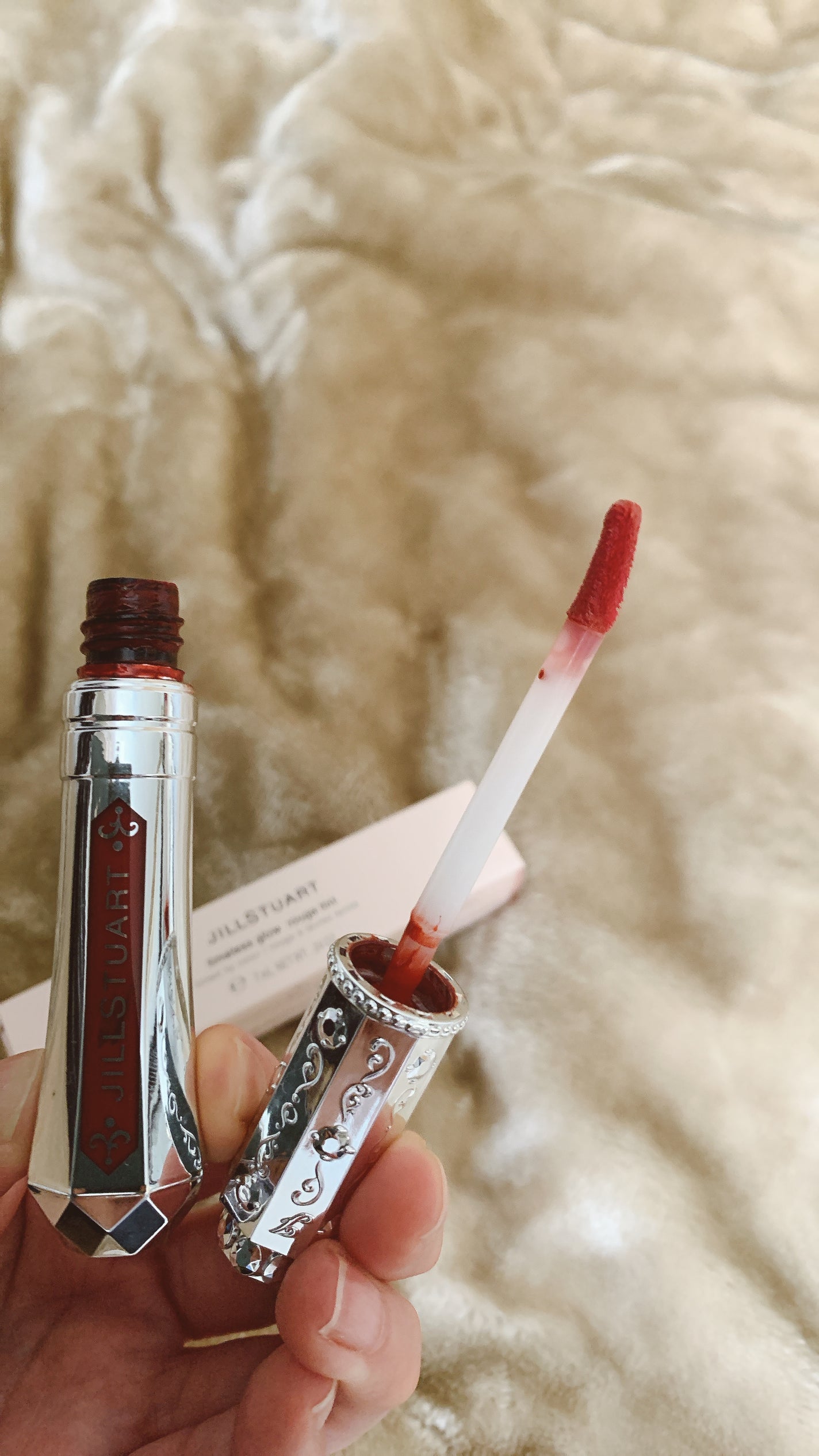 ジルスチュアート タイムレスグロウ ルージュティント/JILL STUART/リップティントを使ったクチコミ(2枚目)