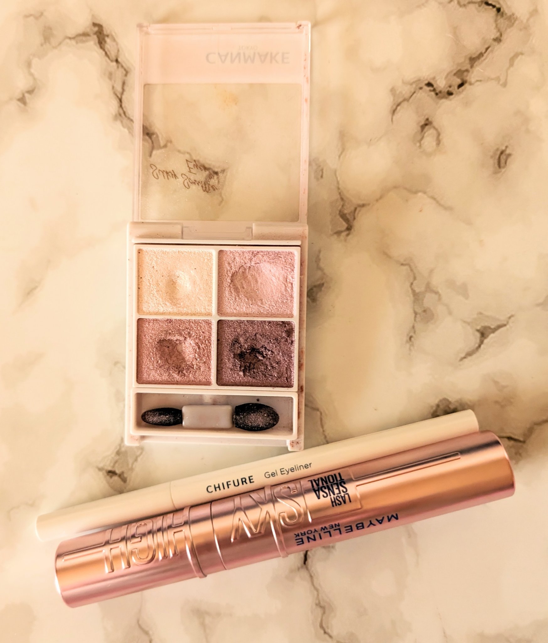 シルキースフレアイズ/キャンメイク/アイシャドウパレットを使ったクチコミ（1枚目）