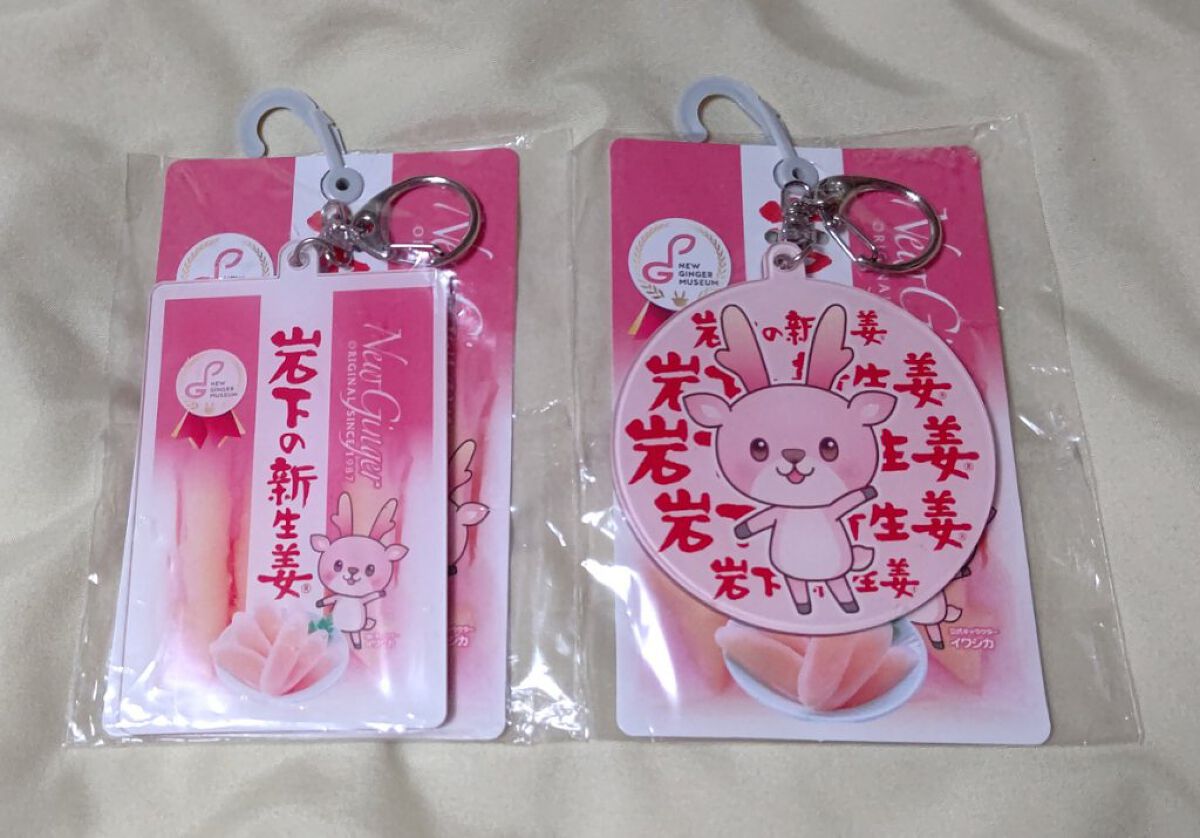 岩下の新生姜アクリルキーホルダー/アベイル/その他を使ったクチコミ（1枚目）
