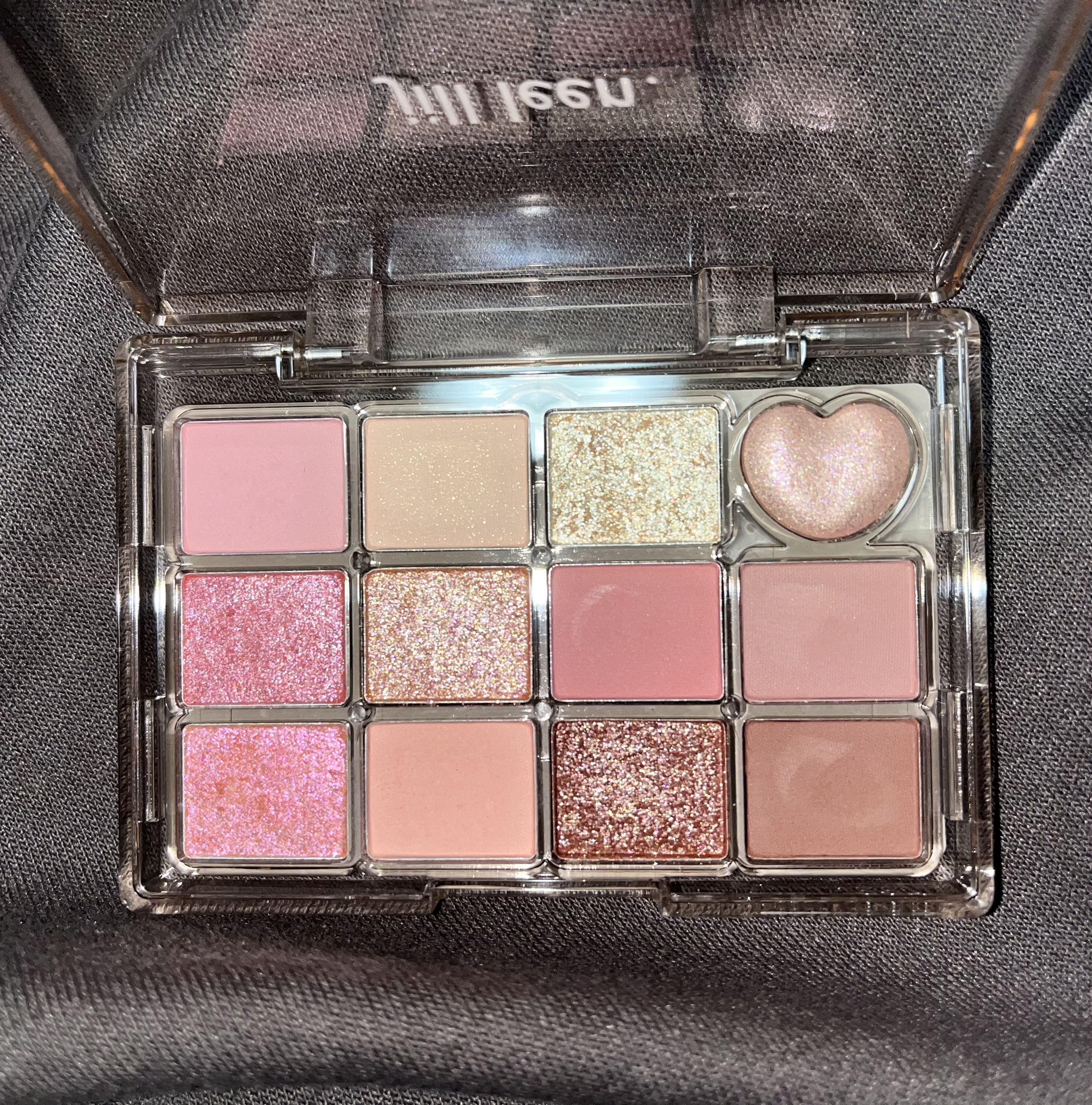 シャイニング12色ミニアイシャドウパレット HT05/jill leen./アイシャドウパレットを使ったクチコミ（2枚目）