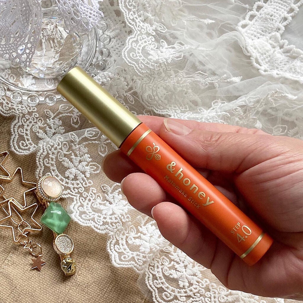 マトメイクスティック 4.0/&honey/ヘアジェルを使ったクチコミ(2枚目)