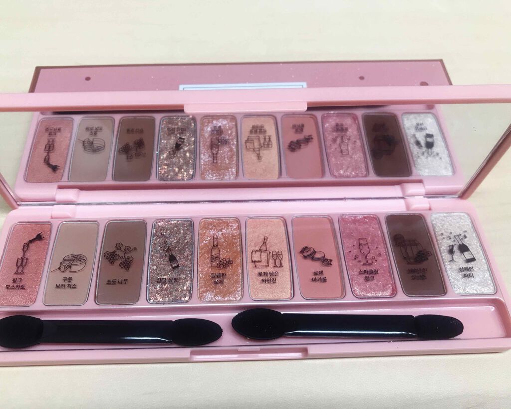 プレイカラー アイシャドウ/ETUDE/アイシャドウパレットを使ったクチコミ(3枚目)