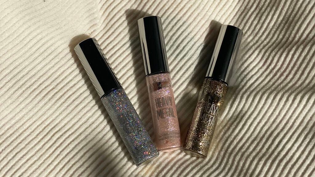 ヘビーメタルグリッターライナー/アーバンディケイ/リキッドアイライナーを使ったクチコミ(4枚目)