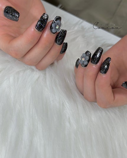 #ネイル,#ジェルネイル,#シンプルネイル,#ワンカラーネイル,#フラワーネイル,#フットネイルのネイルデザイン