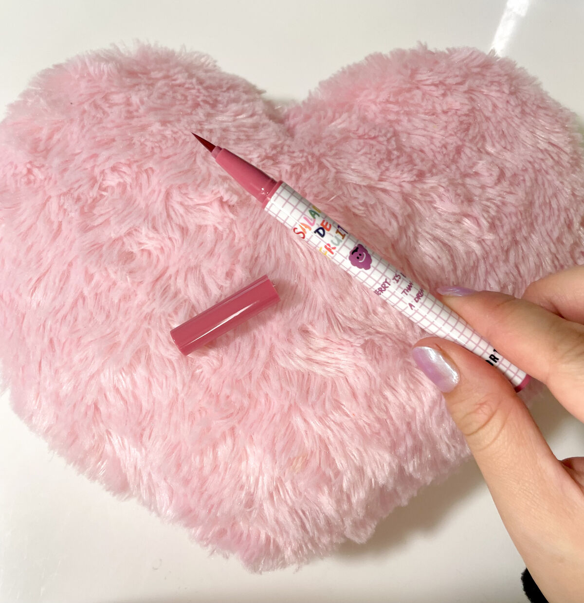 サラダdeフルーツカラーリキッドアイライナーWP/FLORTTE/リキッドアイライナーを使ったクチコミ（3枚目）