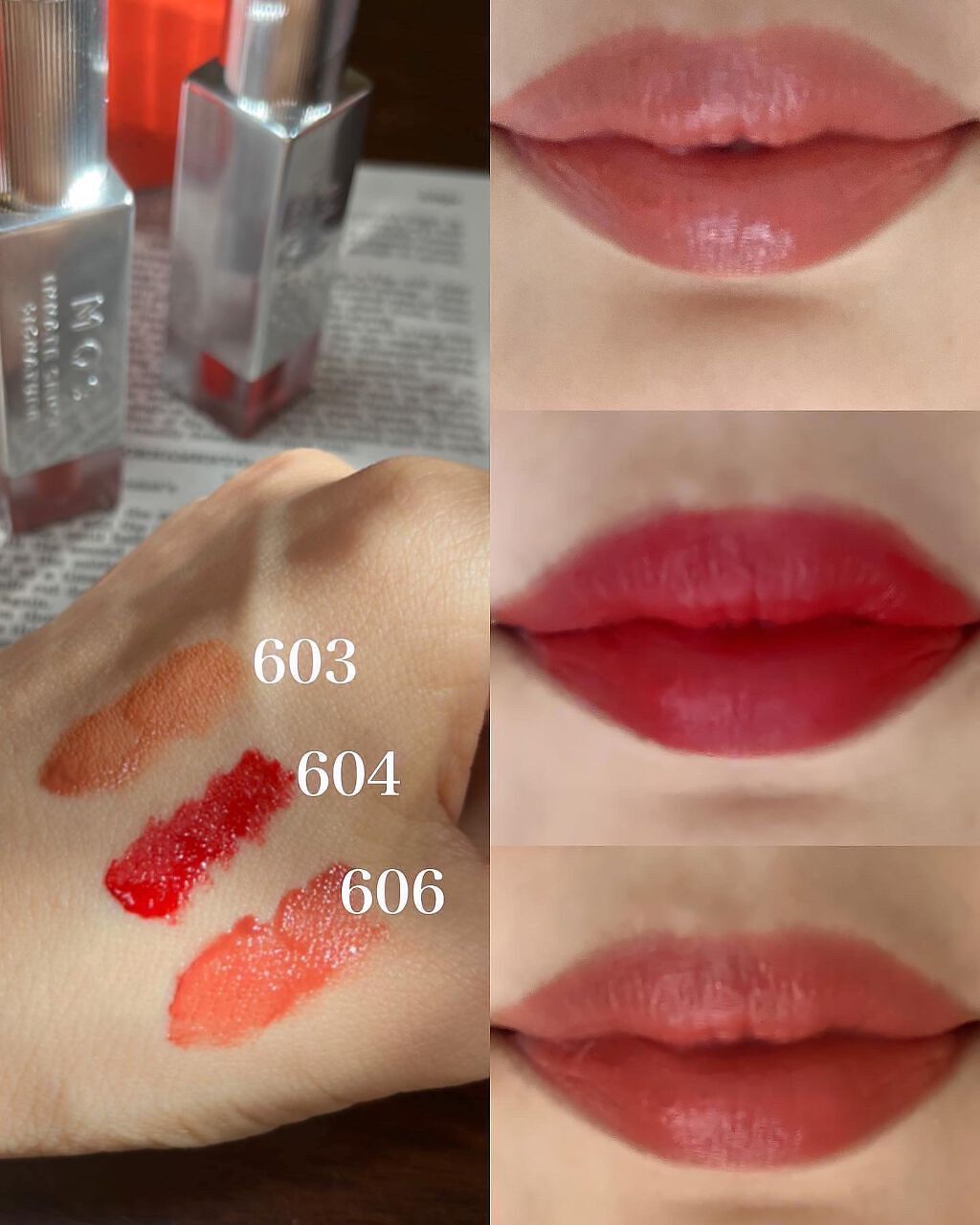 エアーブリーズマットティント/MOS/リップティントを使ったクチコミ(4枚目)