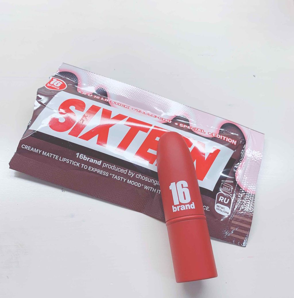 RU16 TASTE-CHU EDITION/16BRAND/口紅を使ったクチコミ(1枚目)