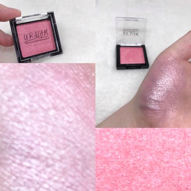 UR GLAM　POWDER EYESHADOW/U R GLAM/単色アイシャドウを使ったクチコミ（2枚目）