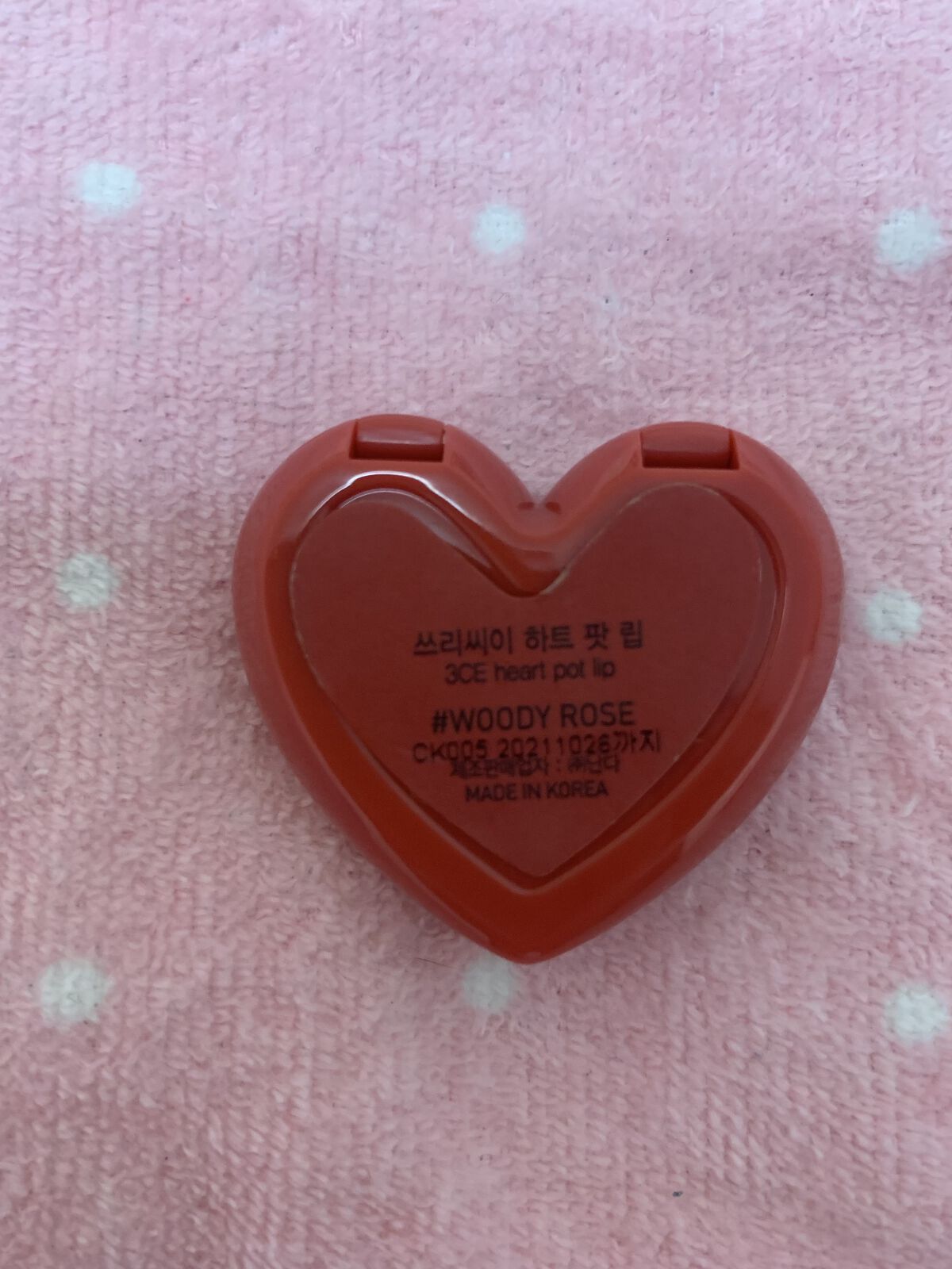 3CE HEART POT LIP/3CE/口紅を使ったクチコミ（2枚目）