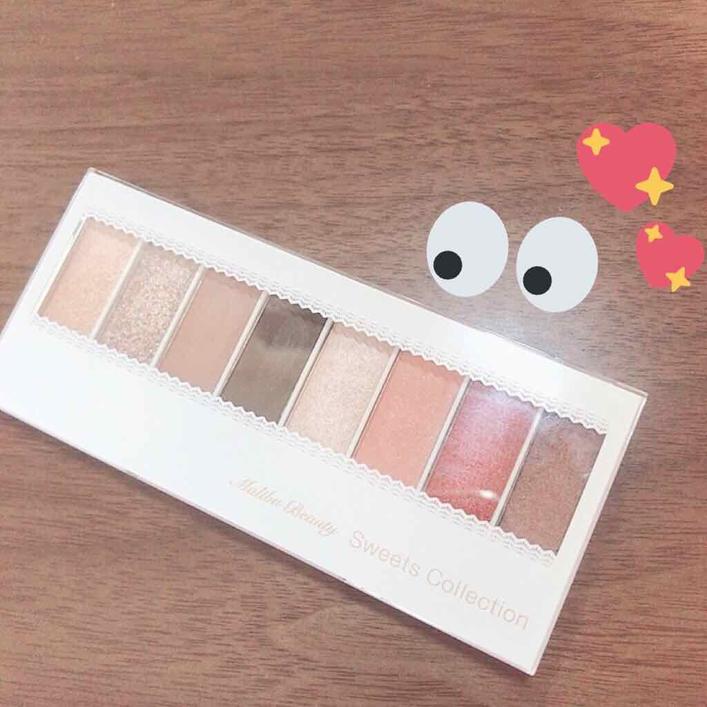 スイーツコレクション/マリブビューティー/アイシャドウパレットを使ったクチコミ（1枚目）