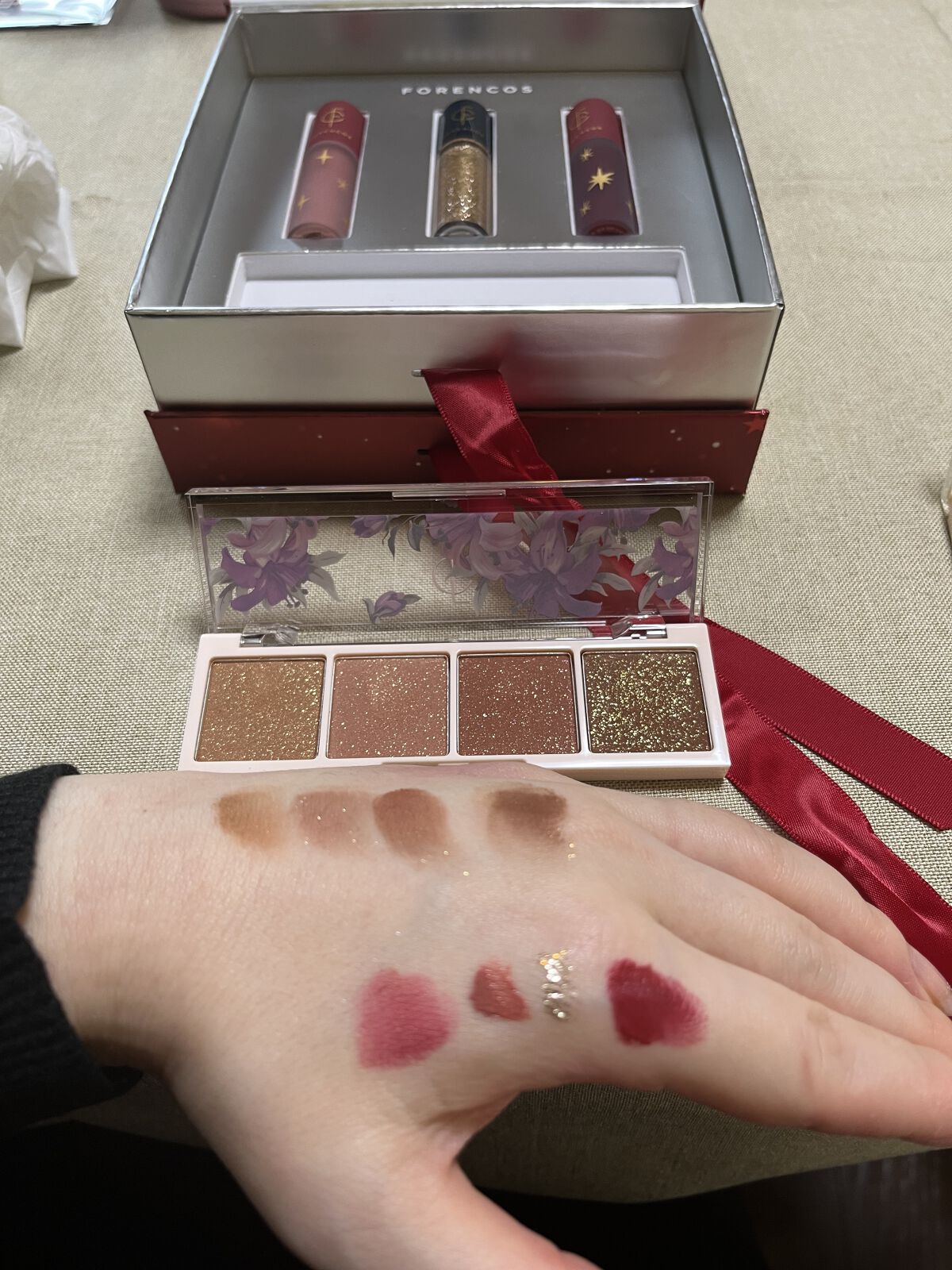 ベアシャドウパレット 04 レイク/フォレンコス/アイシャドウパレットを使ったクチコミ（1枚目）