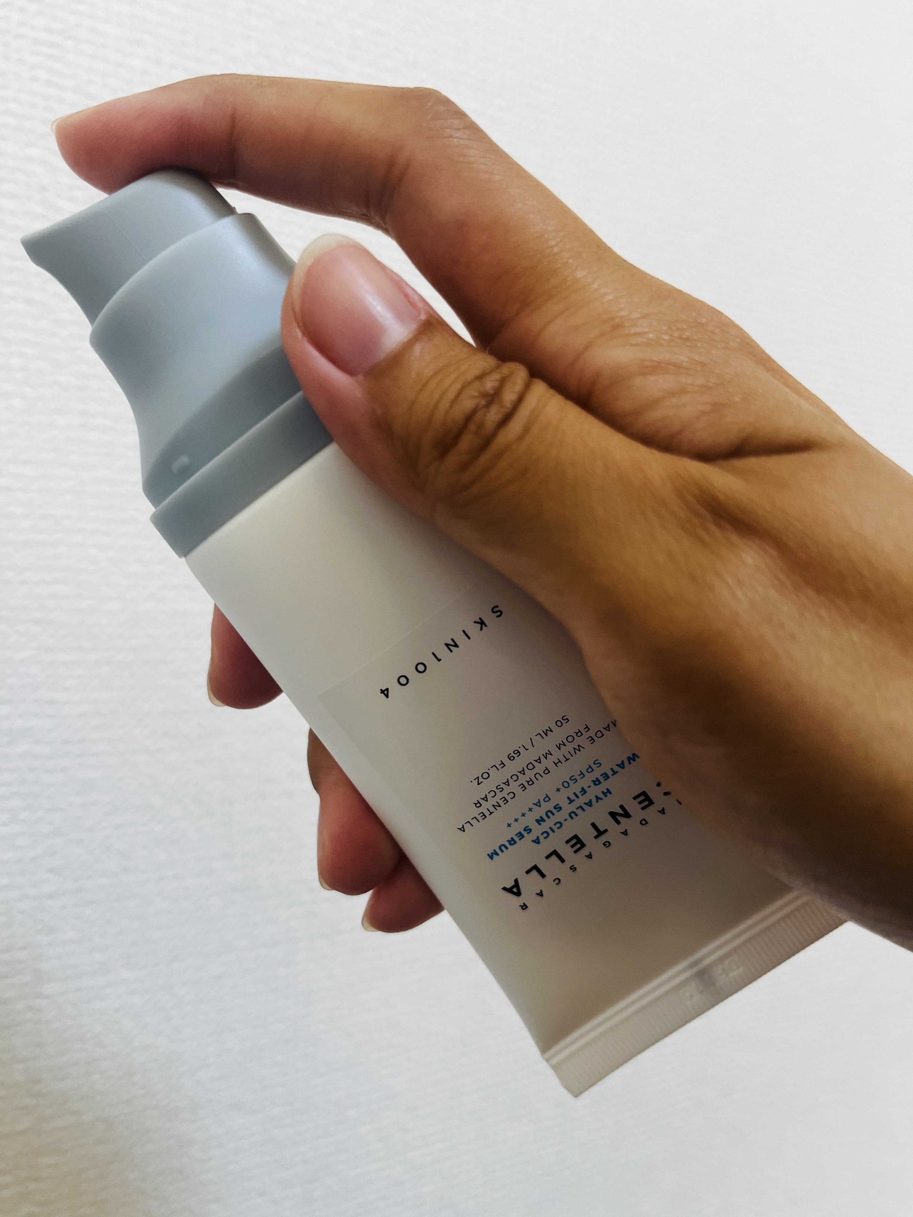 ヒアルーシカ ウォーターフィット サンセラム/SKIN1004/日焼け止めローションを使ったクチコミ（1枚目）