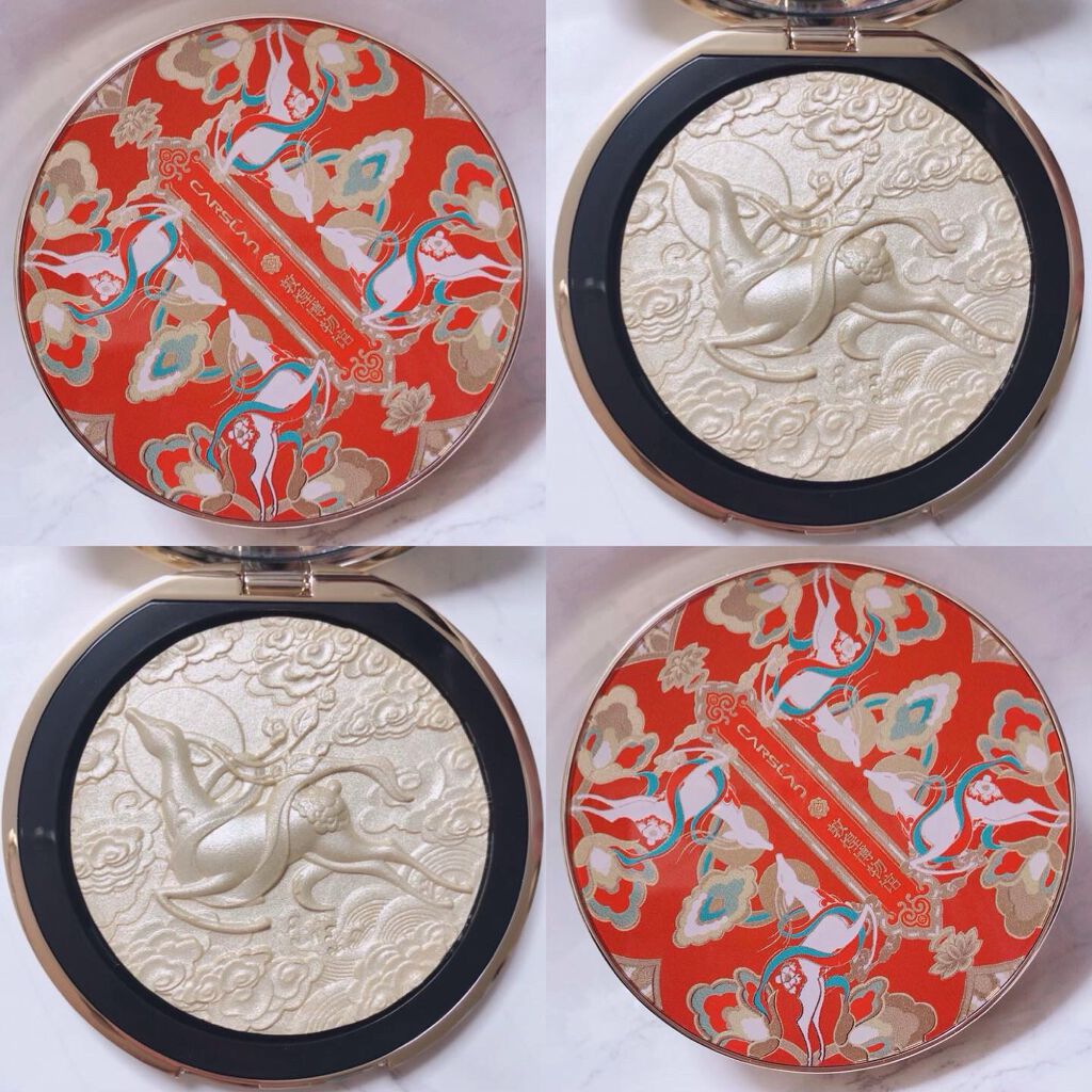 CARSLAN 灵鹿浮雕 ハイライトのクチコミ「CARSLAN 𓆸
敦煌博物館限定ハイライト 𓆸

中国コスメの代表格であるカーズランさんの
.....」（1枚目）