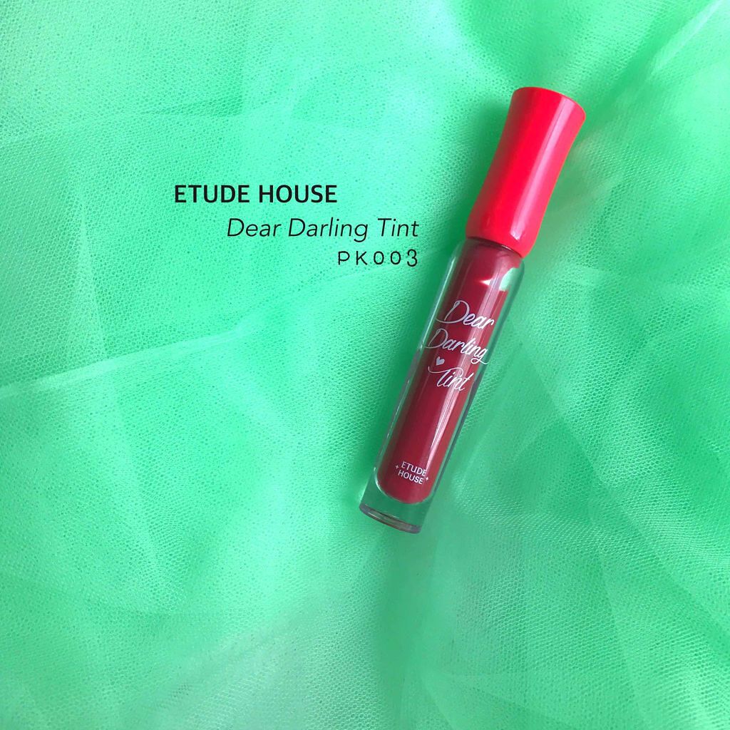 ディアダーリン ウォータージェルティント/ETUDE/リップティントを使ったクチコミ(1枚目)