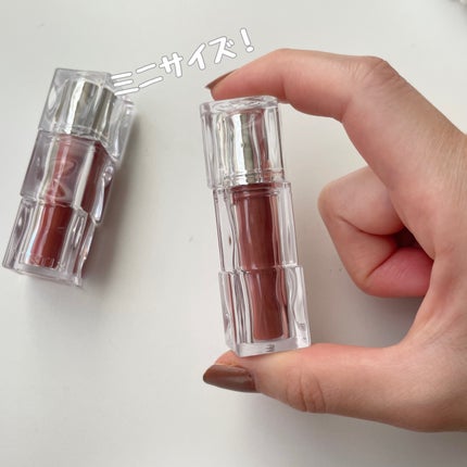 WATERISM GLOW TINT MINI SPECIAL SET FIG MLBB/TIRTIR(ティルティル)/メイクアップキットを使ったクチコミ(6枚目)