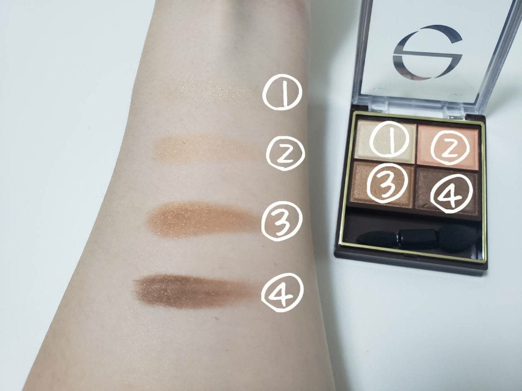 スキニーリッチシャドウ/excel/アイシャドウパレットを使ったクチコミ(2枚目)