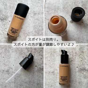 スタジオフィックス フルイッド SPF 15/M・A・C/リキッドファンデーションを使ったクチコミ（2枚目）