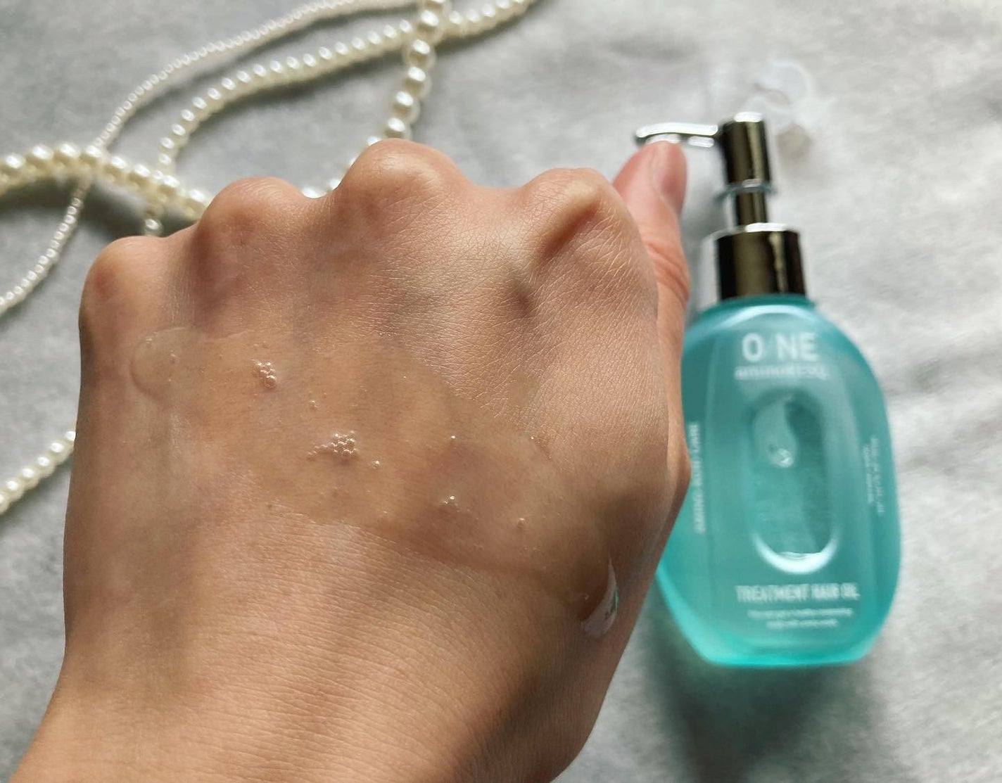 ワン アミノレスキュー トリートメントヘアオイル/アミノレスキュー/ヘアオイルを使ったクチコミ(3枚目)