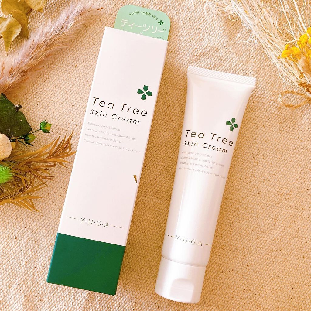 ティーツリースキンクリーム/ユーガ/フェイスクリームを使ったクチコミ（1枚目）
