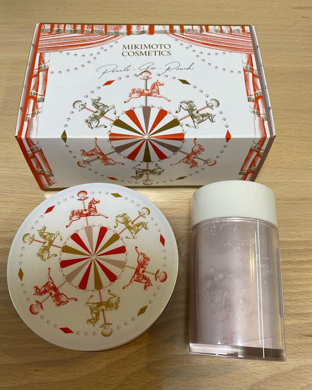 フェイスパウダーセット/ミキモト コスメティックス/メイクアップキットを使ったクチコミ(1枚目)