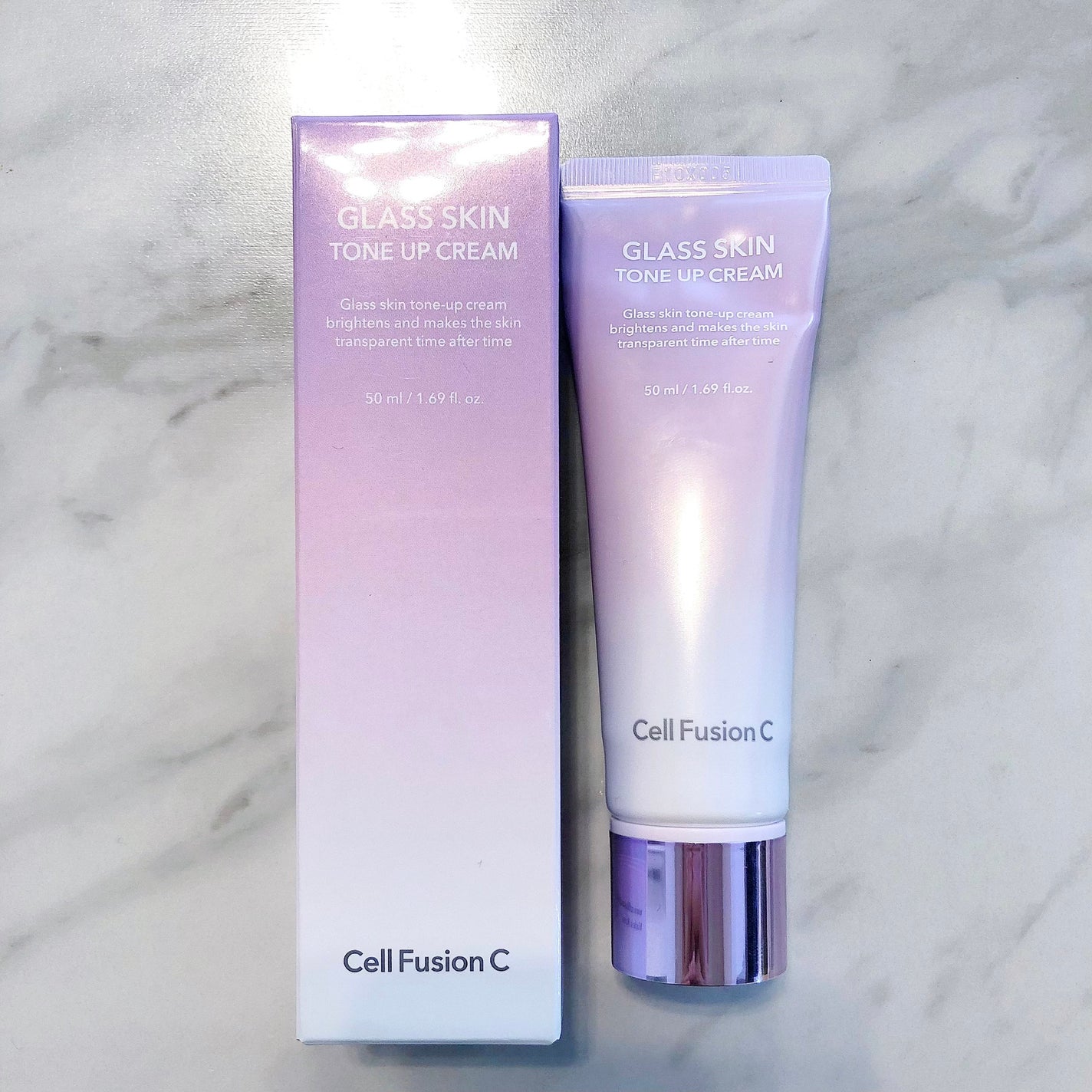 グラススキントーンアップクリーム 50ml/Cell Fusion C(セルフュージョンシー)/化粧下地を使ったクチコミ(1枚目)
