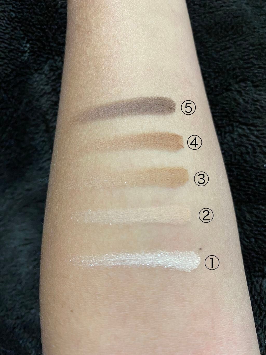 マルチアイパレット/U R GLAM/アイシャドウパレットを使ったクチコミ(5枚目)