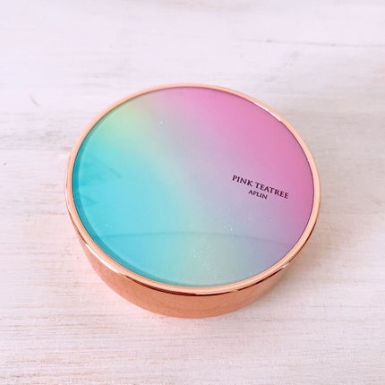 ピンクティーツリーカバークッション/APLIN/クッションファンデーションを使ったクチコミ(1枚目)