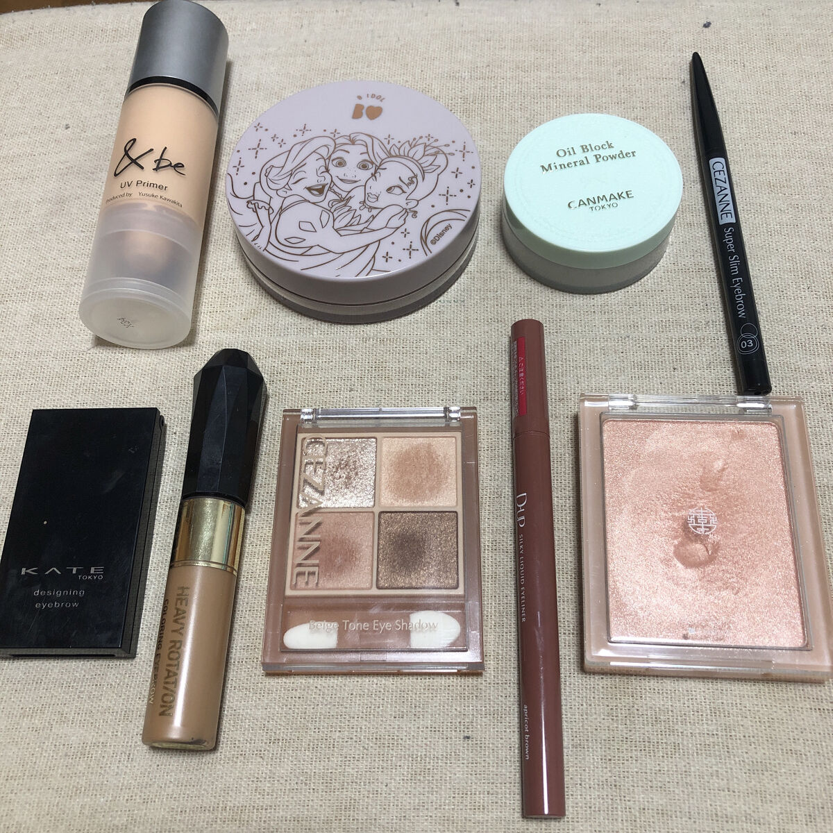 ベージュトーンアイシャドウ/CEZANNE/アイシャドウパレットを使ったクチコミ（1枚目）