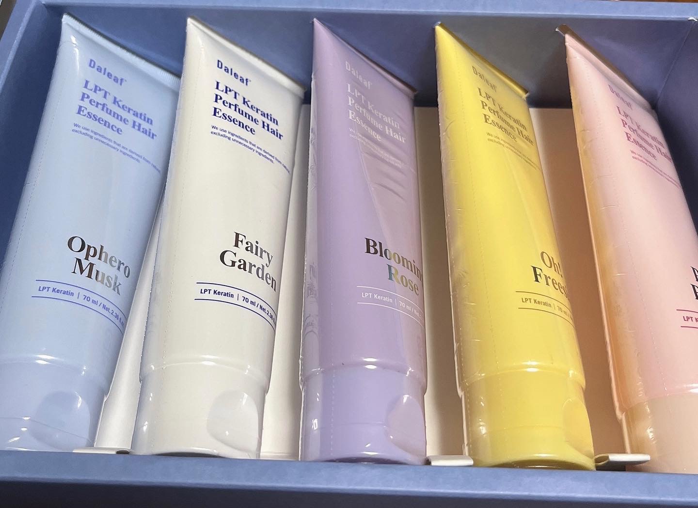 LPT Keratin パフュームヘアエッセンス Blooming Rose/Daleaf/ヘアミルクを使ったクチコミ（1枚目）