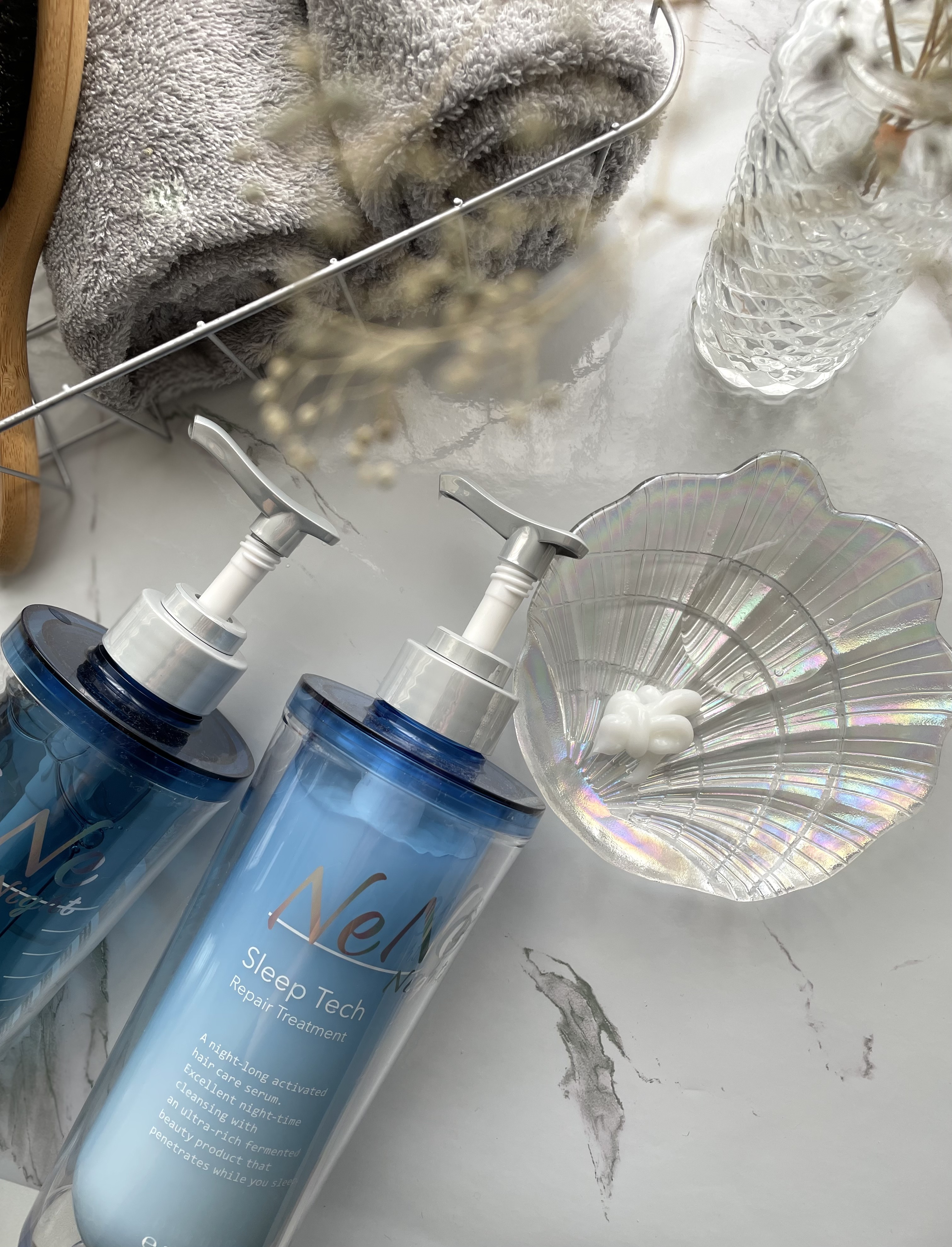 スリープテック リペア シャンプー／ヘアトリートメント/NeNe Night/市販シャンプーを使ったクチコミ（3枚目）