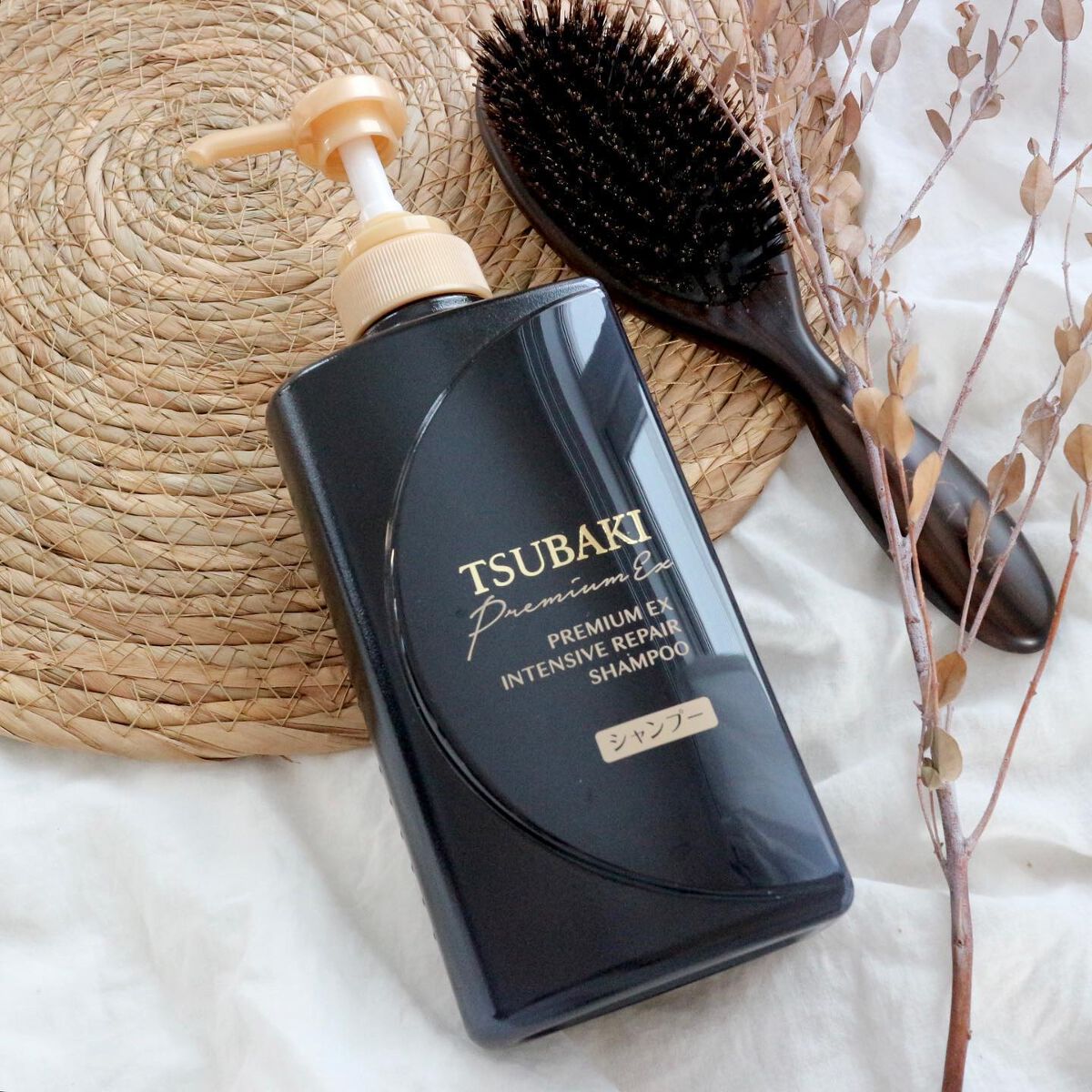 プレミアムＥＸ インテンシブリペア ＜シャンプー＞／コンディショナー＜ヘアトリートメント＞ /TSUBAKI/市販シャンプーを使ったクチコミ（2枚目）