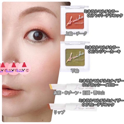 SUIKOミネラルマルチカラー/SUIKO HATSUCURE/単色アイシャドウを使ったクチコミ(5枚目)