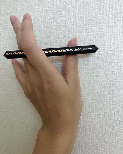 リキッドアイライナー シアーブラウン(Sheer Brown)/3650/リキッドアイライナーを使ったクチコミ(2枚目)