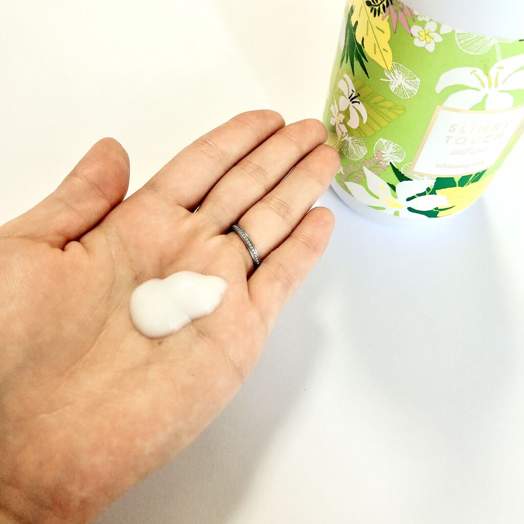 薬用美白ボディミルク/スリンキータッチ セルフスパ/ボディミルクを使ったクチコミ（2枚目）