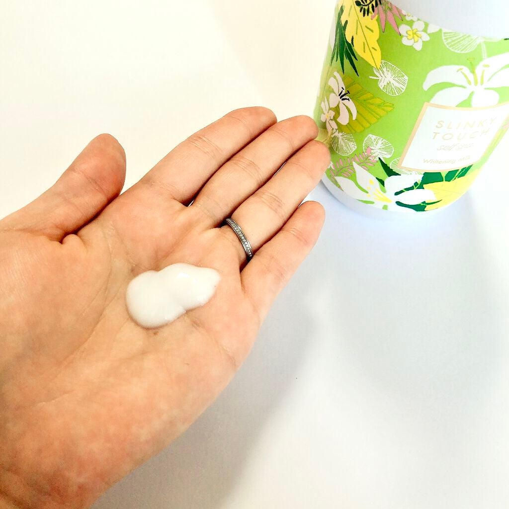 薬用美白ボディミルク/スリンキータッチ セルフスパ/ボディミルクを使ったクチコミ(2枚目)