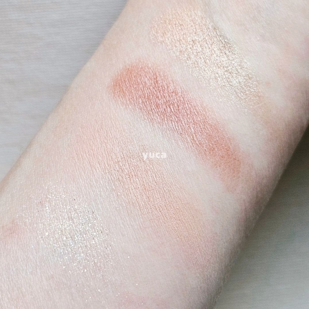 トーン ペタル フロート アイパレット/to/one/アイシャドウパレットを使ったクチコミ(3枚目)