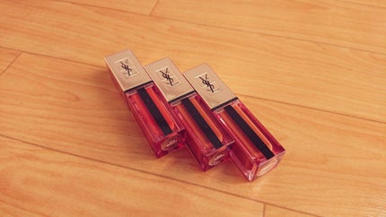 ルージュ ピュールクチュール ヴェルニ ウォーターグロウ/YVES SAINT LAURENT BEAUTE/口紅を使ったクチコミ(4枚目)