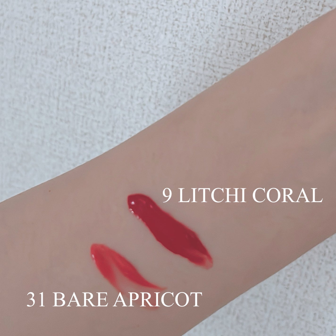 ジューシーラスティングティント/rom&nd/リップティントを使ったクチコミ(2枚目)