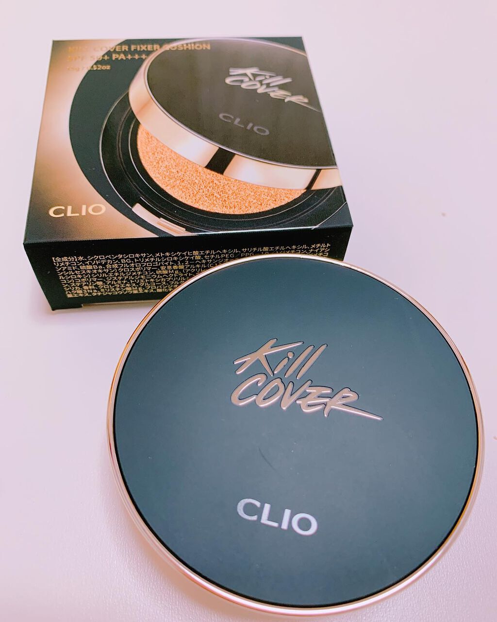 キル カバー フィクサー クッション/CLIO/クッションファンデーションを使ったクチコミ（1枚目）