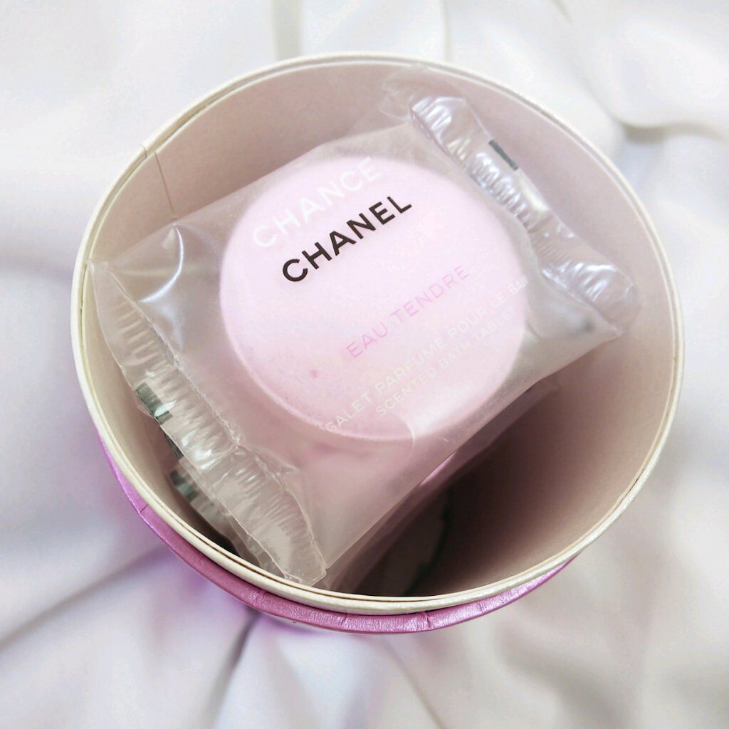 チャンス オー タンドゥル バス タブレット/CHANEL/保湿系入浴剤を使ったクチコミ（3枚目）