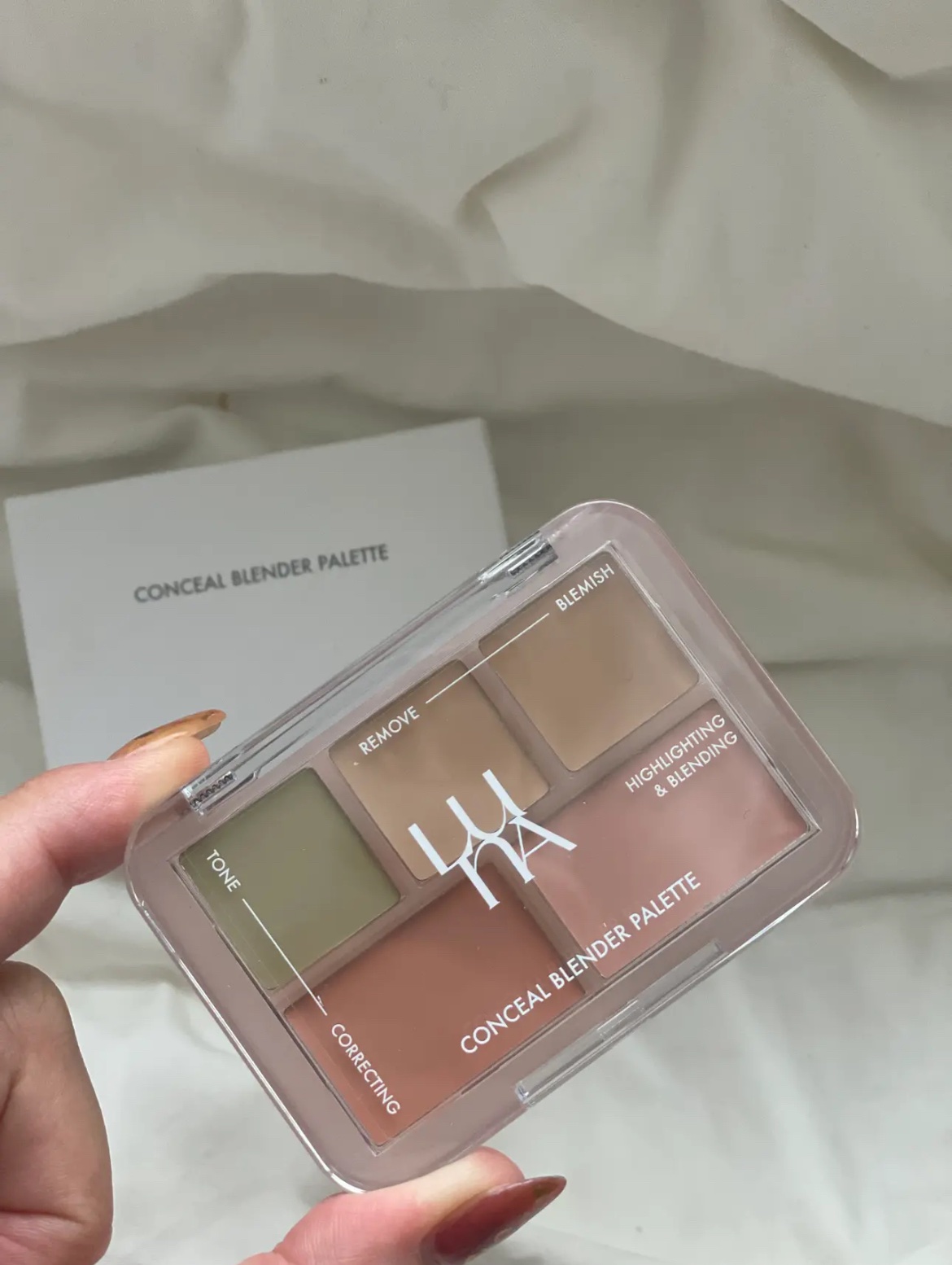 コンシールブレンダーパレット/LUNA/パレットコンシーラーを使ったクチコミ（1枚目）