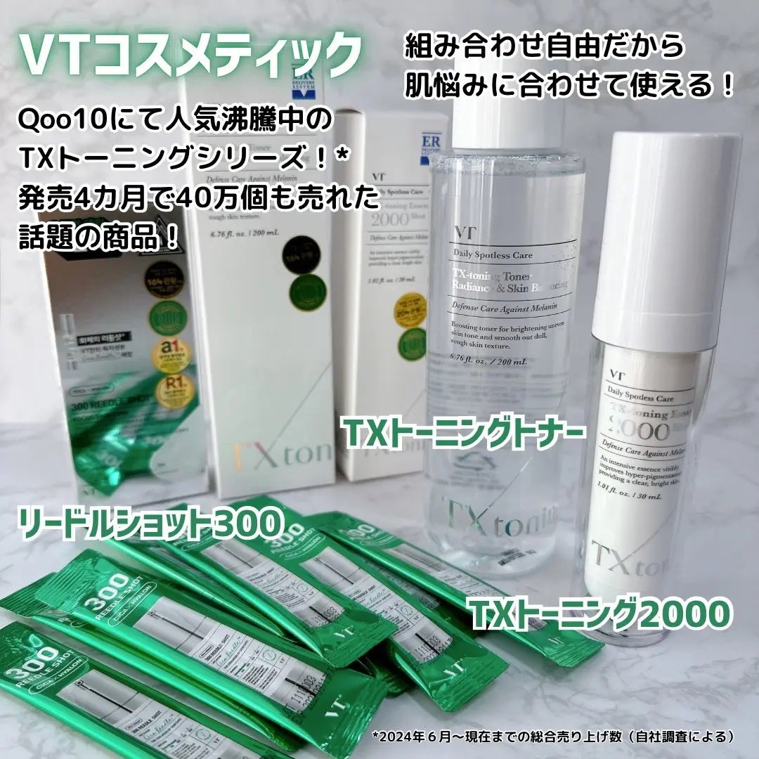 S300 リードル/VT/美容液を使ったクチコミ(1枚目)