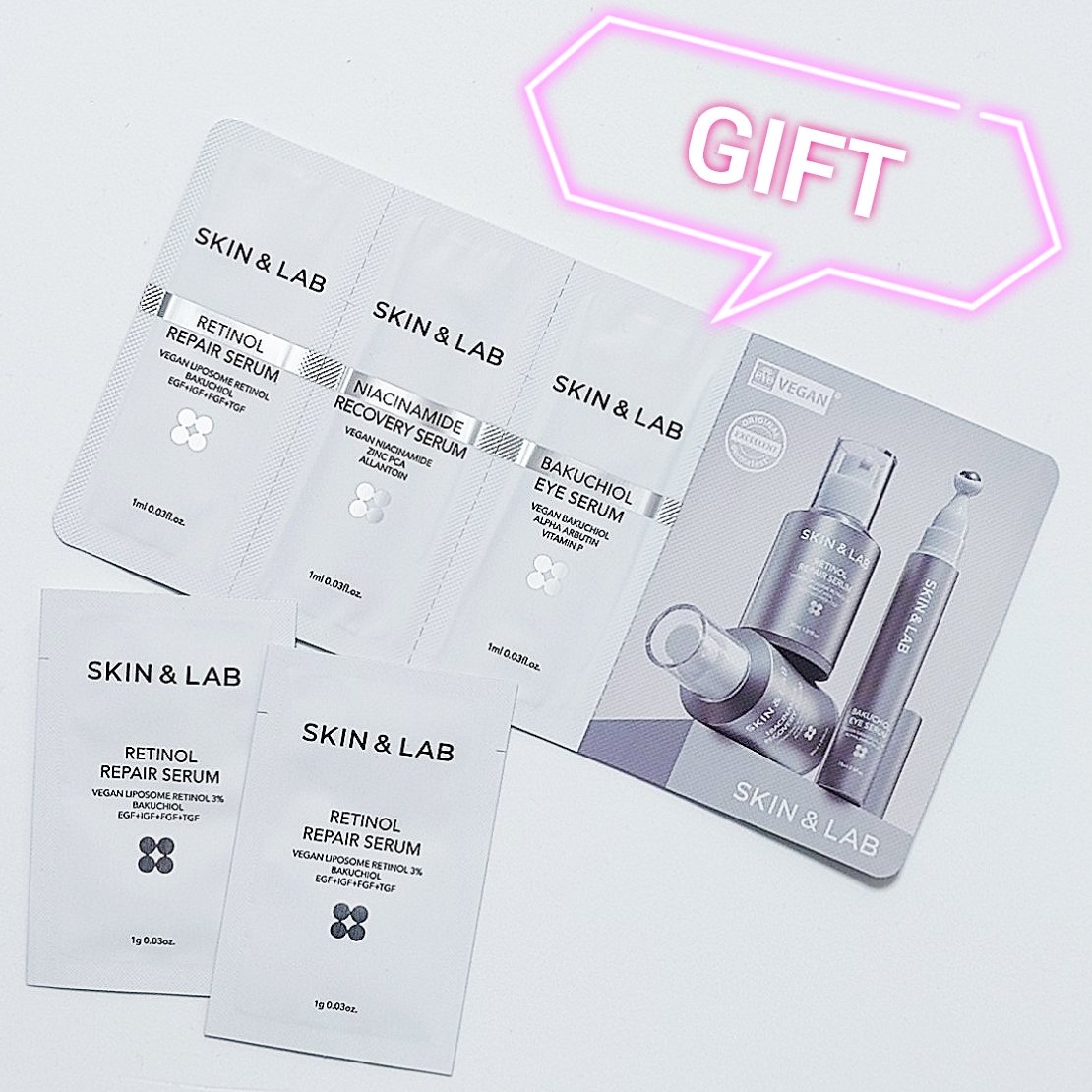 ヴィーガンリポソームレチノールセラム/SKIN&LAB/美容液を使ったクチコミ（2枚目）