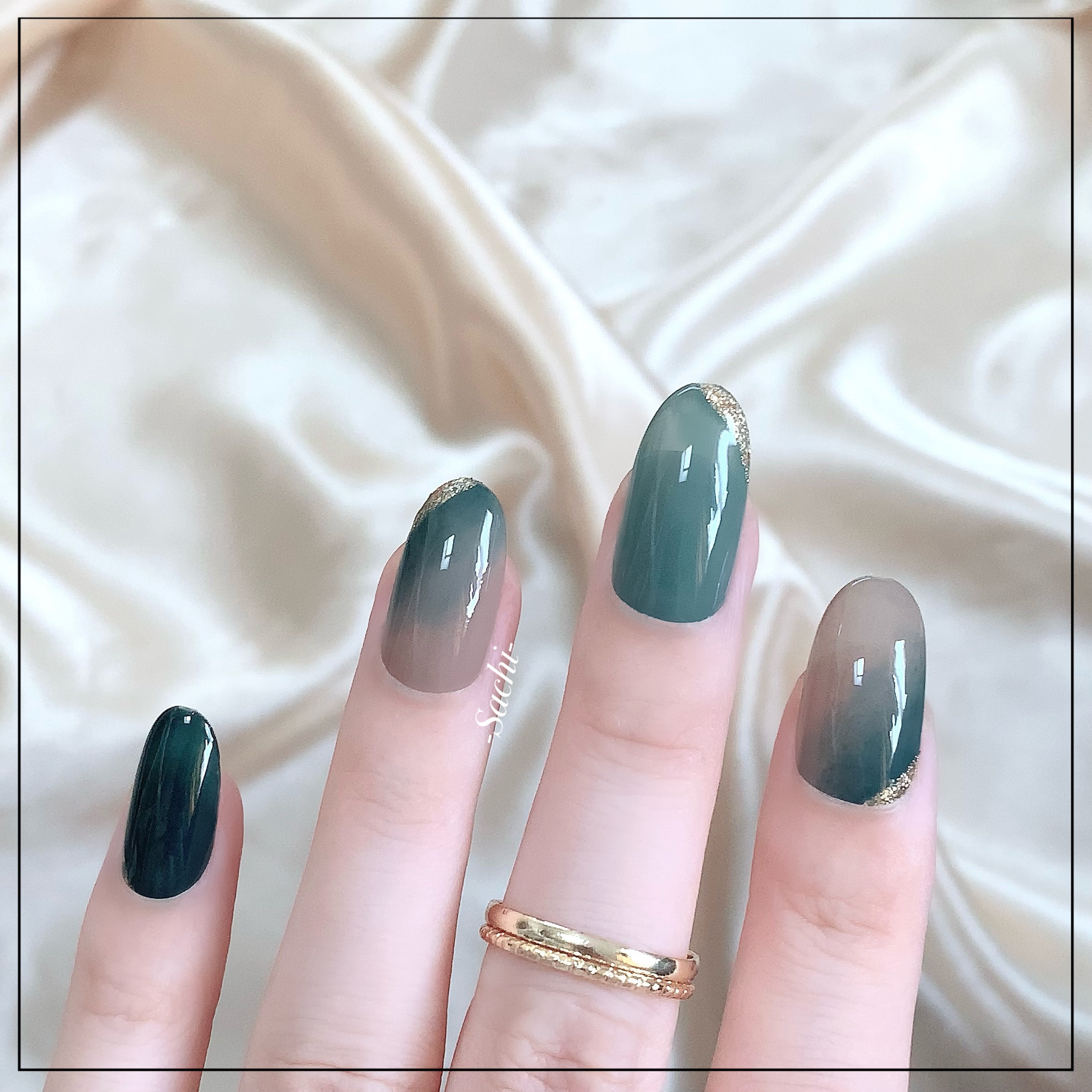 秋ネイルのネイルデザイン | ネイル エナメル｜ちふれ -大人っぽ深み